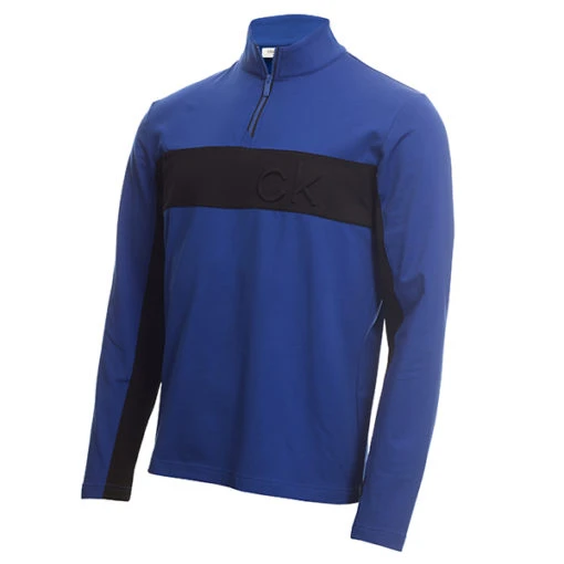 Calvin Klein Embossed Half Zip - Image 3