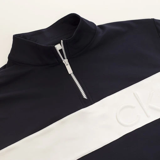 Calvin Klein Embossed Half Zip - Image 11