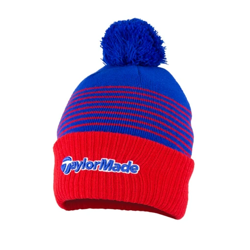 TaylorMade Golf Bobble Beanie Hat - Image 4