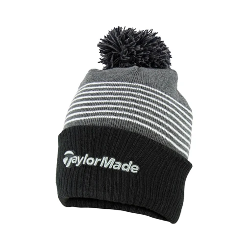 TaylorMade Golf Bobble Beanie Hat - Image 3
