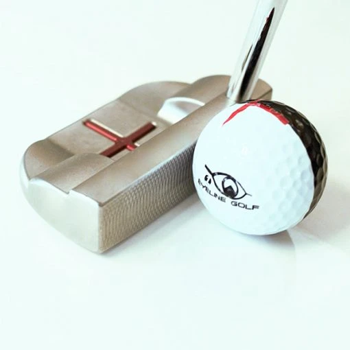 Eyeline Golf 3-Pack MyRoll Training Balls 2 Colour 50/50 - Image 2