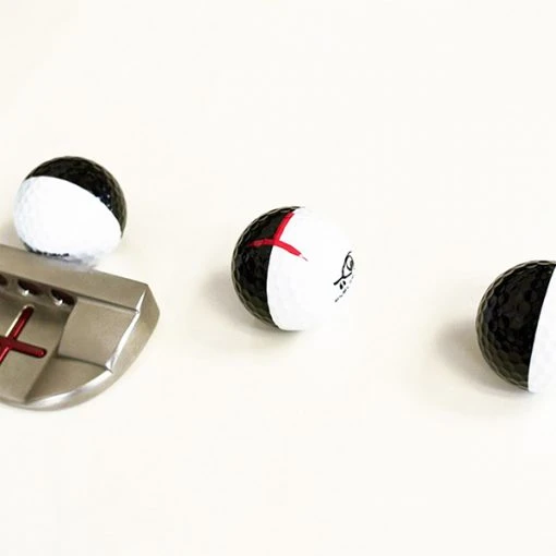 Eyeline Golf 3-Pack MyRoll Training Balls 2 Colour 50/50 - Image 4