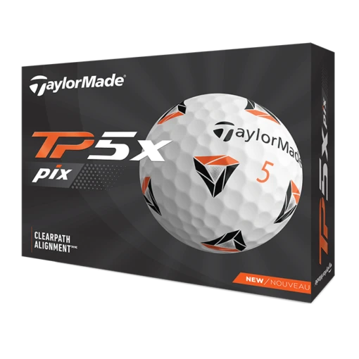 TaylorMade TP5x Pix 2.0 Golf Balls - Image 2