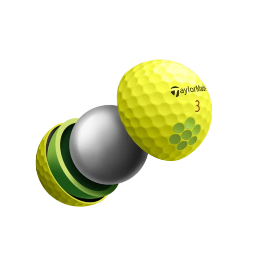 TaylorMade Tour Response Yellow Golf Balls 2022 - Image 2
